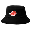 Szerokie brzegowe czapki moda świąteczna kapelusz z anime dla kobiet mężczyzn haftowy rybak caps street chapau bob femme jasne panamie czapki na zewnątrz g230224