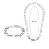 Catene Collana a catena in argento sterling 925 per le donne da indossare Hoop With Me Serie Charms Gioielli di moda Catene