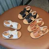 Sandalen Mädchen Sandalen Quaste Klassisch Offene Spitze Drei Farben Kleinkind Kinder Sliders Sommer Täglich Rutschfest 2130 Bequeme Kinder Flache Schuhe Z0225