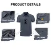 Męska koszula polo Polos Man Mens Mens Casual 100% poliesterowa koszula polo mężczyzn Wysoka ilość Obróć koszulę polo -kołnierza dla mężczyzn Plus w rozmiarze 230225