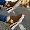 Sandals The New Fashion Wedge Sandals for Women Summer 2022 Casual Comfortable Rubber Sole Nonslip Platform Shoes Plus Size 3543 Z0224