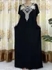 Abbigliamento etnico Manica corta Africano Dashiki Abaya Stampa floreale Cotone solido Caftano allentato Lady Summer Maxi Abiti casual Vestidos 230224