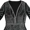 Lässige Kleider Sexy Strass Feder Kurzes Abendkleid Frauen Tiefer V-Ausschnitt Durchsichtig Nachtclub Outfits Party Abend Bodycon Mini