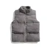 Men s Vests Winter Jackets Coat Streetwear Thicken Warm Male Corduroy Sleeveless Cotton Woman 3XL 230225