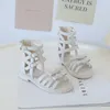 Sandals Kids Gladiator Sandals New Summer Baby Girls Shoes Kids Bow Beach Sandals Soft Fashion Beach Sandals G948 Z0225