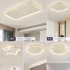 Luzes de teto Modern Ventilador de Techo Lâmpada de LED de LED de LED de cabeceira Luz de iluminação de alumínio