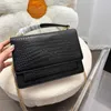 Y Cross Body designer bag Women Leather Silver Chain Wallet Quality Crossbody Classic Famous Brand Light Luxury Purses