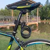 Велосипедные замки на велосипеде для велосипедных велосипедов Antift Theft Security Bicycle Accessories Cable Lock MTB Road Bike Многоцветный велосипед