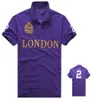 Polo da uomo della serie City Edition 2025SS T-shirt da ricamo del designer di marca Manica corta classica europea e americana S-5XL