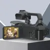 Fotocamere digitali KOMERY Video professionale Full 4k Videocamera Wi-Fi da 64 MP Streaming Videocamere con messa a fuoco automatica 40 "Touch 230225