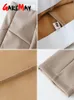 Women's Pants s Winter Leather Black Slim Zipper Classic Trousers Pencil Beige Tight Pu Faux for Women 230225