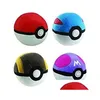 영화 Tv 플러시 장난감 L Poke Ball Collection 4Pc Complete Set Greatball Traball Masterball 5 인치 드롭 배달 20 Dhuck