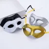 Mężczyzna pół twarzy archaistyczne maski imprezowe antyczne klasyczne męskie maski Mardi Gras Masquerade weneckie maski imprezowe 50 sztuk srebrny złoty biały czarny