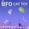 Giocattoli per gatti Teaser Stick Bacchetta giocattolo con ventosa a campana Forniture interattive per il gioco del gattino
