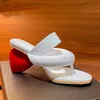 Sandals PRXDONG Women's Shoes Fashion High Heels Dress Party Casual Female Summer flip flops Black Pink White Pumps 230225
