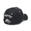 Ball Caps Fashion Hip Hop Unisex Baseball Cap Gaphy вышитая хлопковое отскок лето на открытом воздухе.