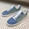 Top Designer Shoes Classic Sneaker Men Casual Shoes White Stripe Splising Canvas Sneakers Vintage Trainers Размер 38-45