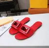 2023 Designer tofflor m￤n kvinnor glider med box damms p￥se kortskor svart blommigt tryck webbgummi glid l￤der sandal sommar platt toffel