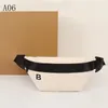 Bolso de cinturón de lujo de diseñador Mujeres Hombres Bolsos Fanny Pack Bolsos de cintura Bolso sólido a cuadros clásico Diseño de impresión varios estilos Moda y 287f