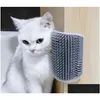 car dvr Other Cat Supplies Self Groomer With Catnip Soft Cats Wall Corner Mas Combs Brush Rubs The Face A Tickling Comb Pet Grooming Drop De Dhrhj