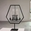 decoration Hot arrival new tall crystal sticks candelabra for table wedding centerpieces imake610