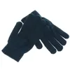 Sports Gloves Gifts Winter Warm Basic Thicken Magic Accessories Plush Lining Mittens Wool Knitted Full Fingered