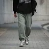 Pantaloni da uomo Privathinker Pantaloni da uomo in velluto a coste tinta unita Distressed Pantaloni da jogging casual di grandi dimensioni Pantaloni larghi da uomo autunno vintage Z0225