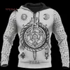 Men's Hoodies Sweatshirts Viking Tattoo 3D Printed Hoodies hoodie women For men Halloween Pullover Christmas Sweatshirts Cosplay Costume 230225