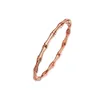 Bangle Armband Designers Armband Luxurys Steel Bangle Bamboo Knots Temperament Versatile Golden Heart Design Fashion Par Style Valentine Day Jewelrys Mycket G