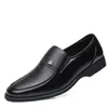Klänningskor högkvalitativ herrläder höst formell stor storlek svart oxford för zapatos de hombre 230224