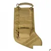 Auto DVR Kerstdecoraties Hangende Tactische molle Vader Kous Bag Dump Drop Pouch Opbergtassen Militaire jachtmagazine Kerstmis Lever DHQGT