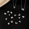 Maple Shang Silver Letter Diy Necklace Simple Cool Wind Necklace Women's Design Feeling Collar Chain