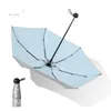 Parasol 7 kolorów mini kieszeni parasol kobiety UV małe dziewczęta Parasol Anti-UV Waterproof Portable Ultralight Droundship