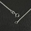 Ketten S925 Sterling Silber Halskette für Männer und Frauen Einfache Art und Weise Eleganter Paarschmuck1