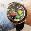 2023 Homens homens Moda Moda Design Design Aço inoxidável Relógios Quartz MOVIMENTO Borda de borracha Esporte Male Sport Watches Watch Watch