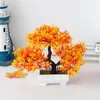 Dekorative Blumen Künstliche Pflanzen Topf Gefälschte Pflanze Topf Ornamente Bonsai Kleiner Baum Für Zuhause Zimmer Tischdekoration El Decor Suppiles