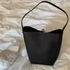 2023 tote bag the / row bucket bag large capacity single shoulder portable real leather handbag versatile handbag designer the Light luxury and high sense Simple style