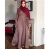 Roupas étnicas abaya dubai peru muçulmana vestido hijab kaftan islam roupas vestidos maxi africanos para mulheres vestido manto musulman de modo 230224