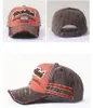 H￶gkvalitativ ostrukturerad baseballm￶ssor Anpassade broderi Logotyp Ejressad Cap 6 Panel Baseball Cap WXY348