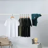 230G Pure Cotton Half-Sleeved T-shirt dla mężczyzn wiosenna i letnia marka mody luźna koszula krótkoczestronna samica