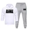 Herrspårar Herrens casual hoodie Nya herrtröjor varumärke Sportkläder Track Suit Men's Pullover tröja Hoodie Sports Pants Jogging Z0224