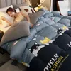 Bedding Sets Twin Queen King Size Espalhar a retalhos quente Quilt Duvet Home Home Luxurned Lamb Wool Autumn Winter Blanketter 230224