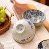 Zestawy naczyń obiadowych 6PC Japońska ceramiczna miska ryżowa