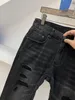 Mode d'été et hommes printemps trou jean haute qualité matériau confortable pantalon crayon Designer Jeans61 61