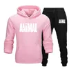 Herrspårar Herrens casual hoodie Nya herrtröjor varumärke Sportkläder Track Suit Men's Pullover tröja Hoodie Sports Pants Jogging Z0224