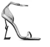 Nieuwe formele schoenen voor dames, ontwerper, hoge hakken, lakleer, zwart, naakt, rood, feest, bruiloft, kantoor, damesmode, luxe sandalen