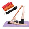 Yoga Stripes Yoga Stretch Strap Gamba Barella Cintura per Home Fitness Training con fibbia Porta Finestra Ausiliaria Danza Ginnastica Esercizio J230225