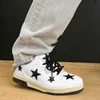 Dress Shoes Men Vulcanized Sneakers Star Tennis Sports PU Street Style Lace Up Mix Color Skateboarding Jogging Running Casual 230225