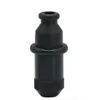 Other Smoking Accessories Mini round tipped rubber pacifier snuff bottle metal pipe fittings