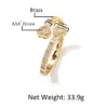 Bling T Crystal Heart Shape Cuff Bangle Bracelets Real Gold Plated Women Gift Wedding Jewelry